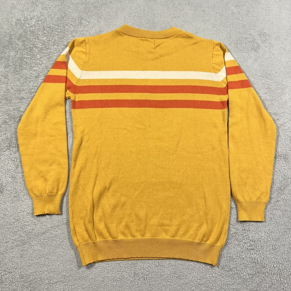 OXKNIT Sweater Womens Large Fox Graphic 60s 70s Retro Crewneck Knit New - Picture 9 of 11